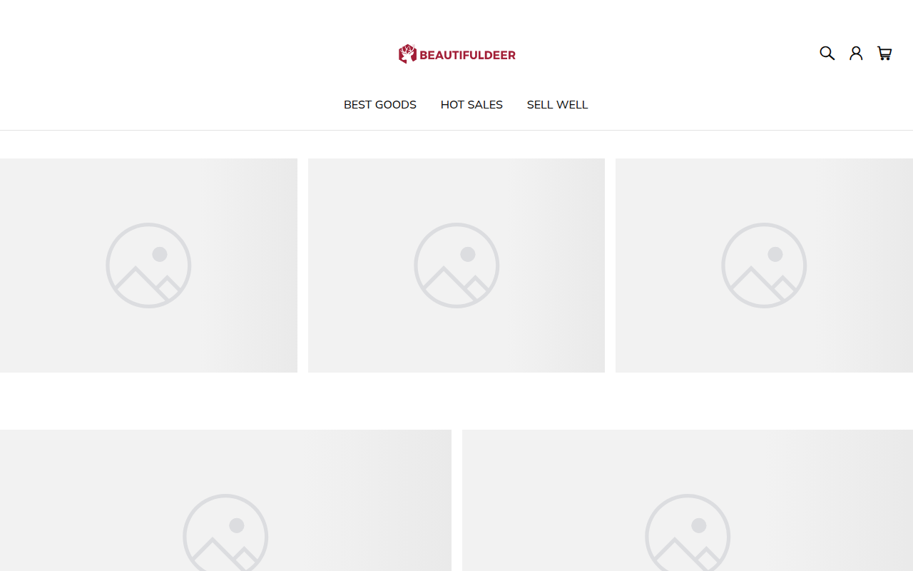 Screenshot van beautifuldeer.com