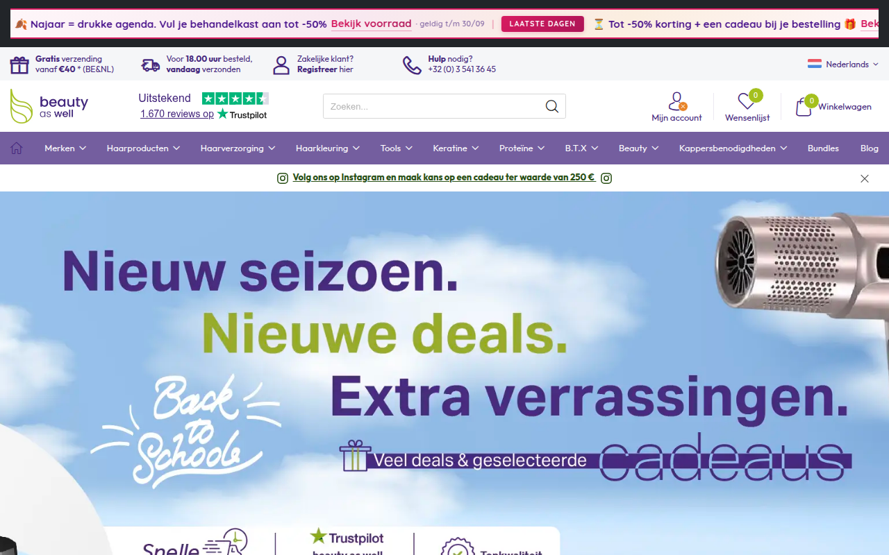 Screenshot van beautyaswell.com