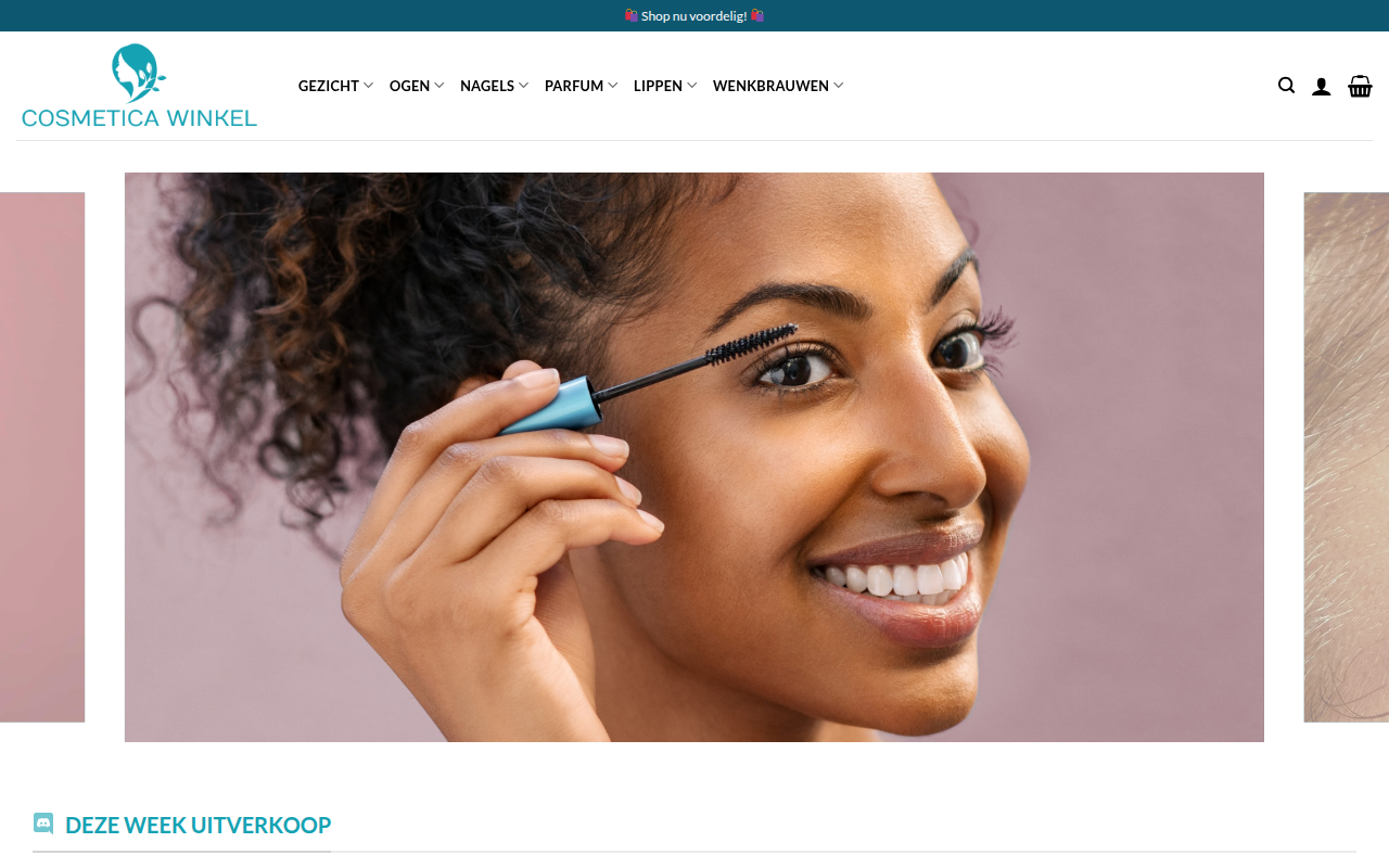 Screenshot van beautyuitverkoop.com