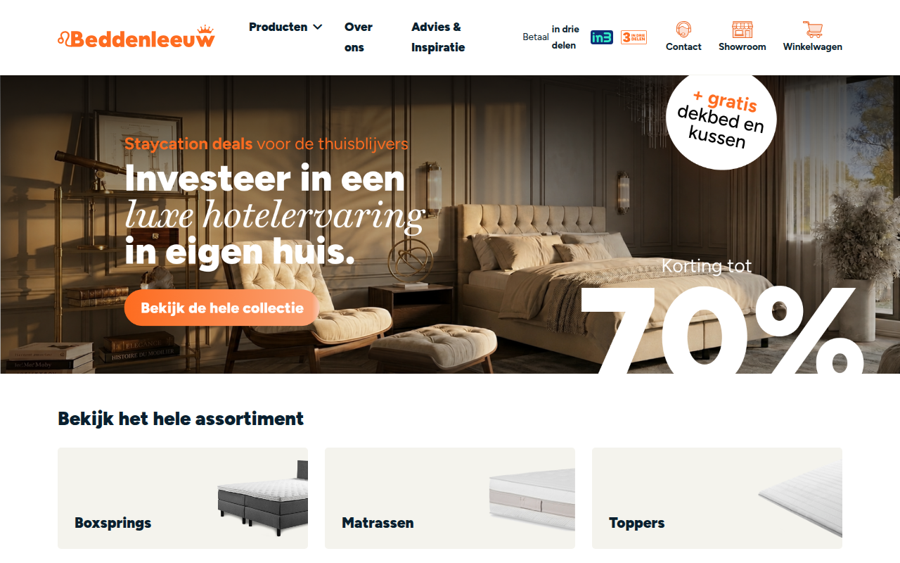 Screenshot van Beddenleeuw