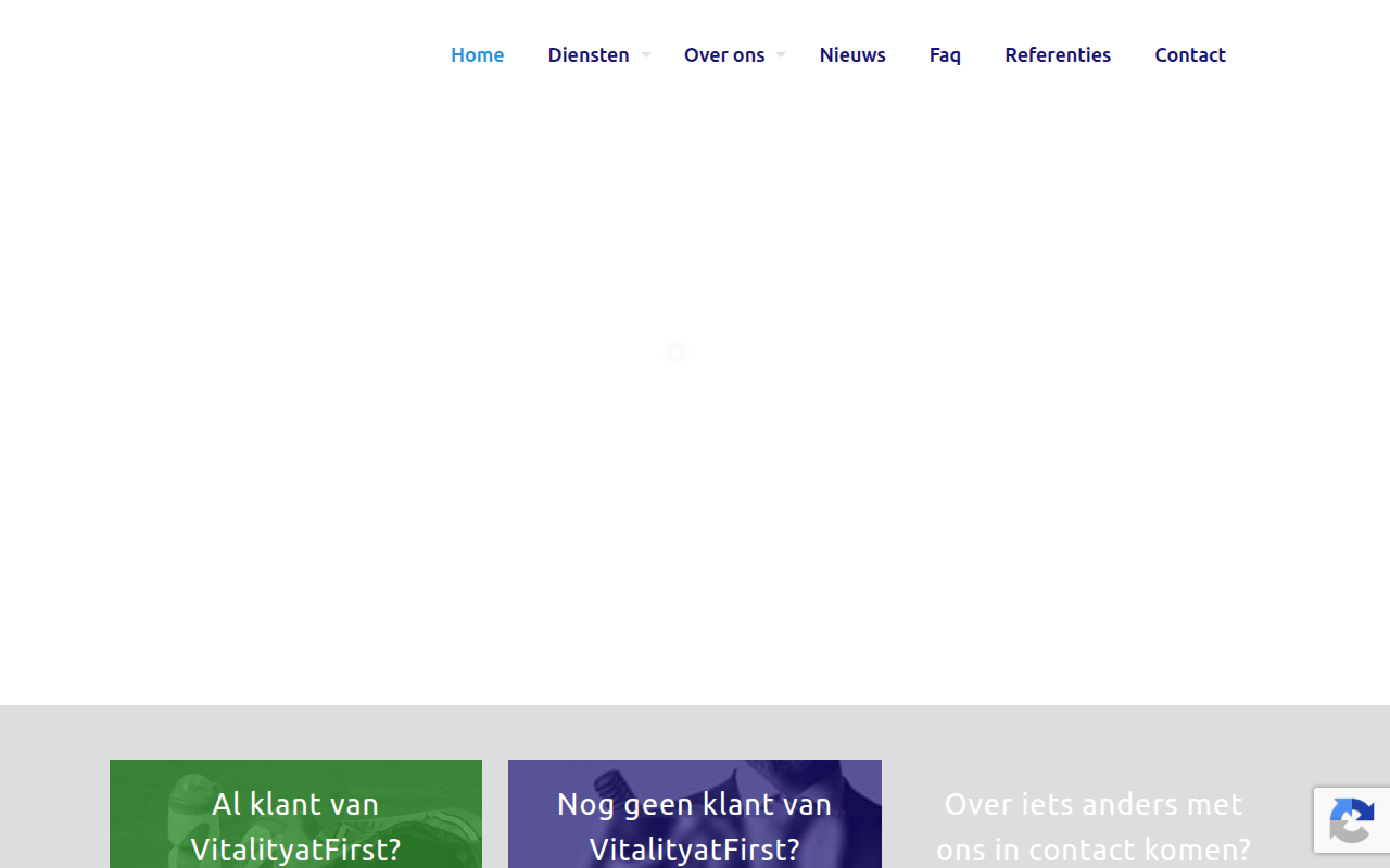 Screenshot van bedrijfsfitness.nl