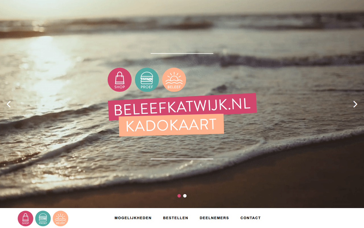 Screenshot van beleefkatwijk.nl