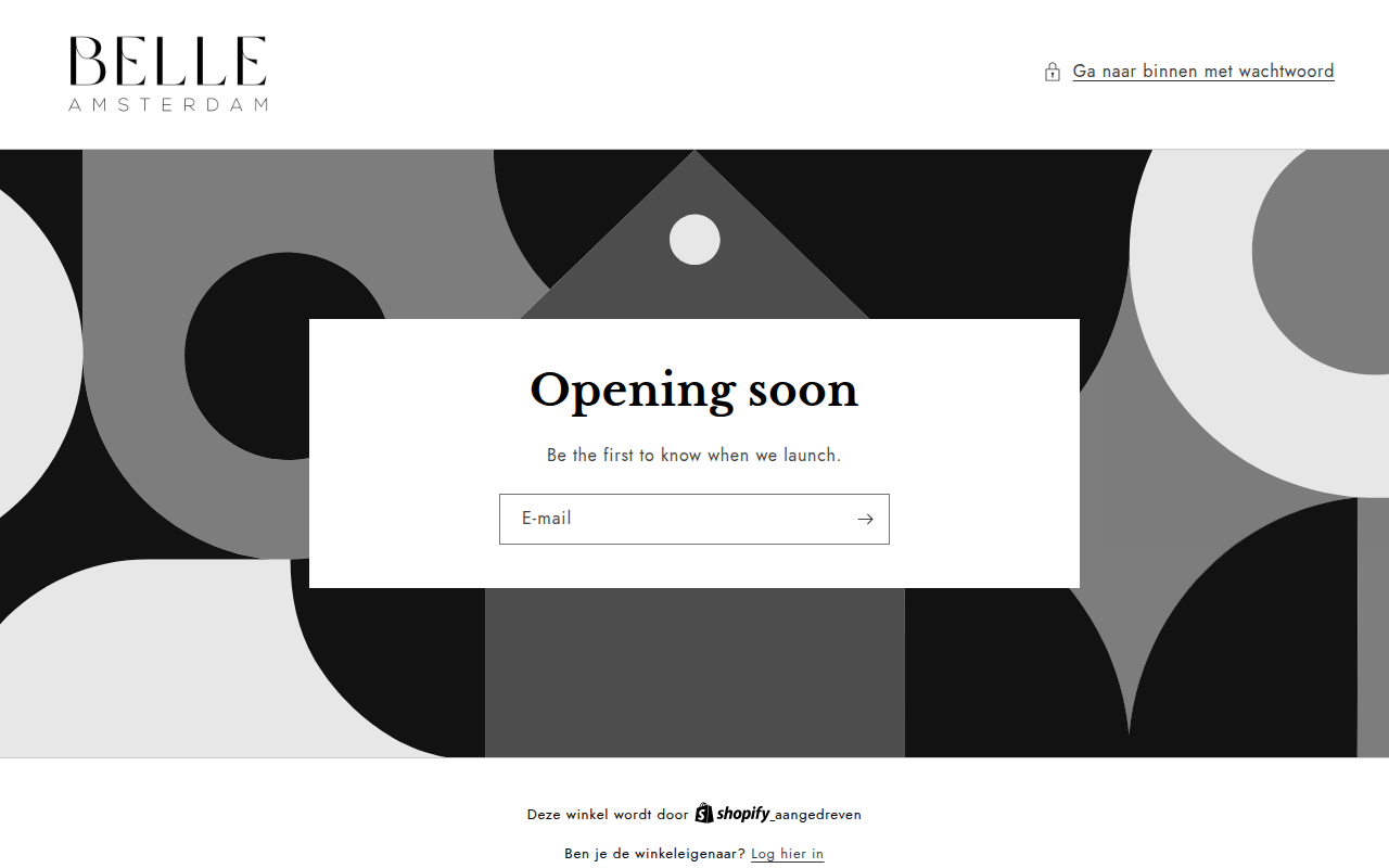Screenshot van belle-amsterdam.com