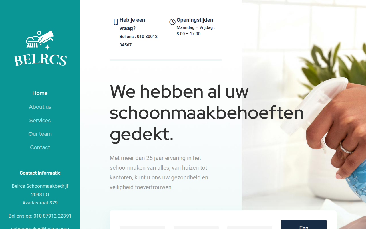 Screenshot van Belrcs