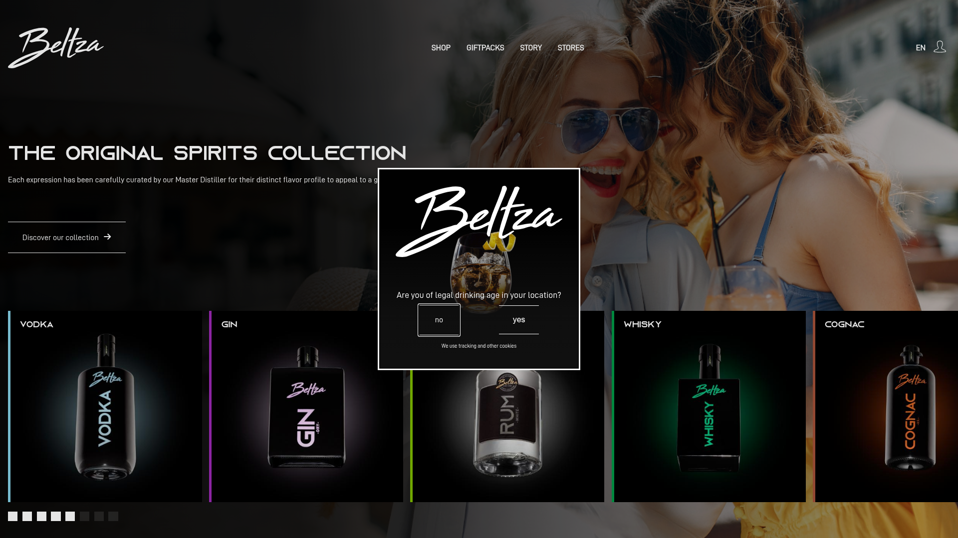 Screenshot van beltza.com