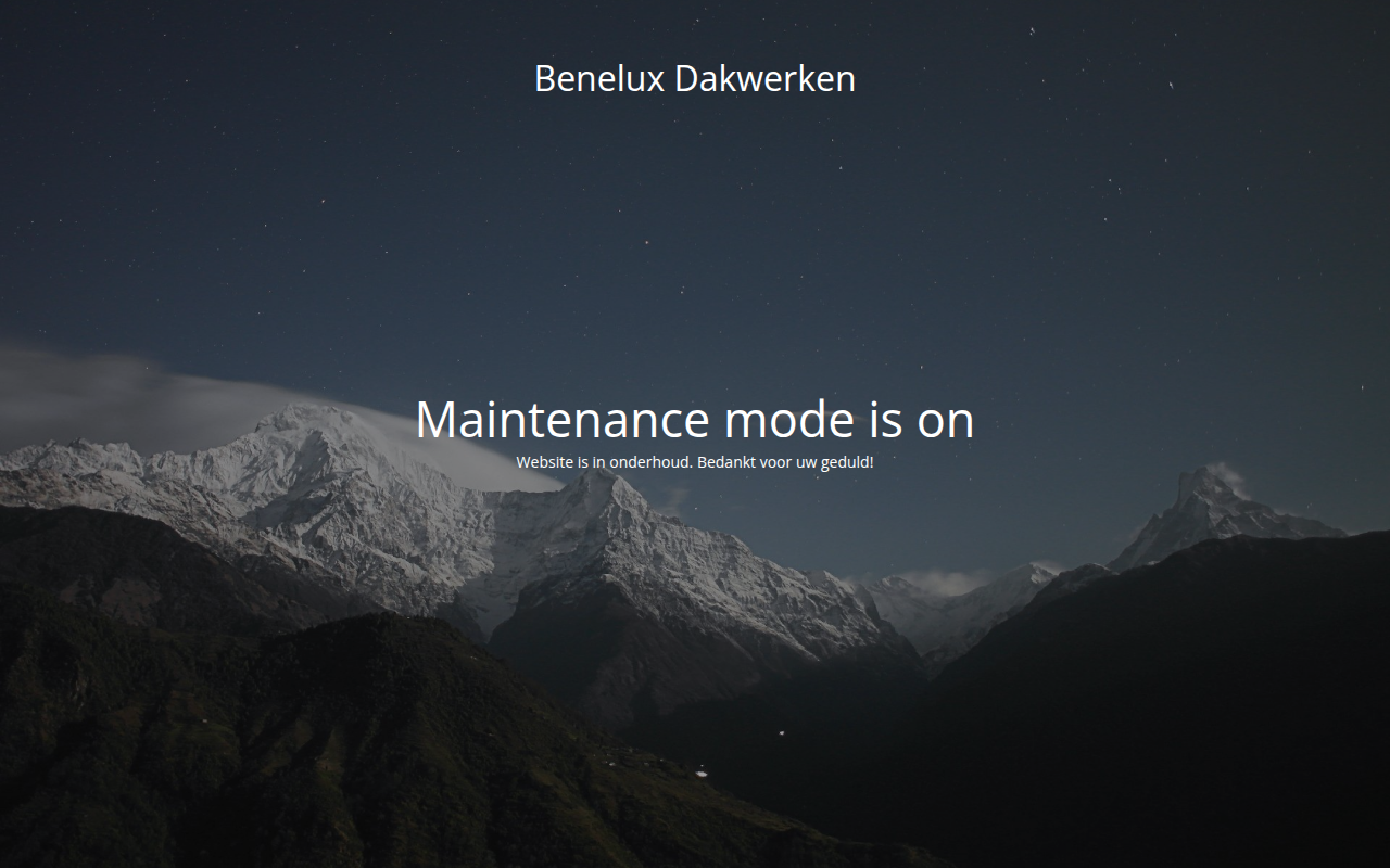 Screenshot van beneluxdakwerken.nl