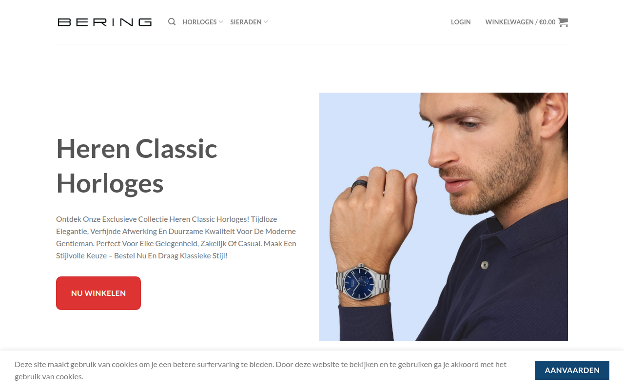 Screenshot van beringhorloges.com