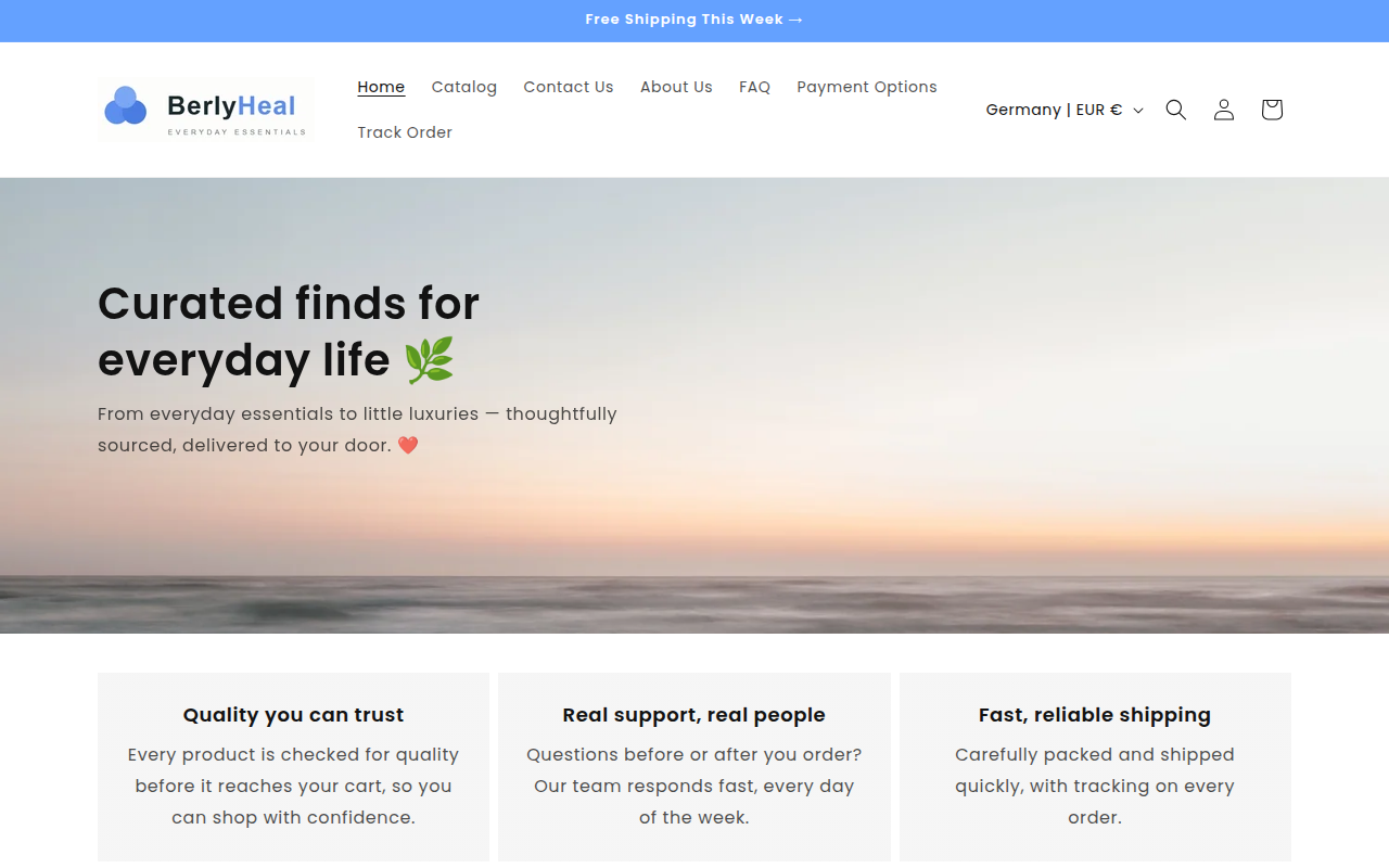 Screenshot van berlyheal.com
