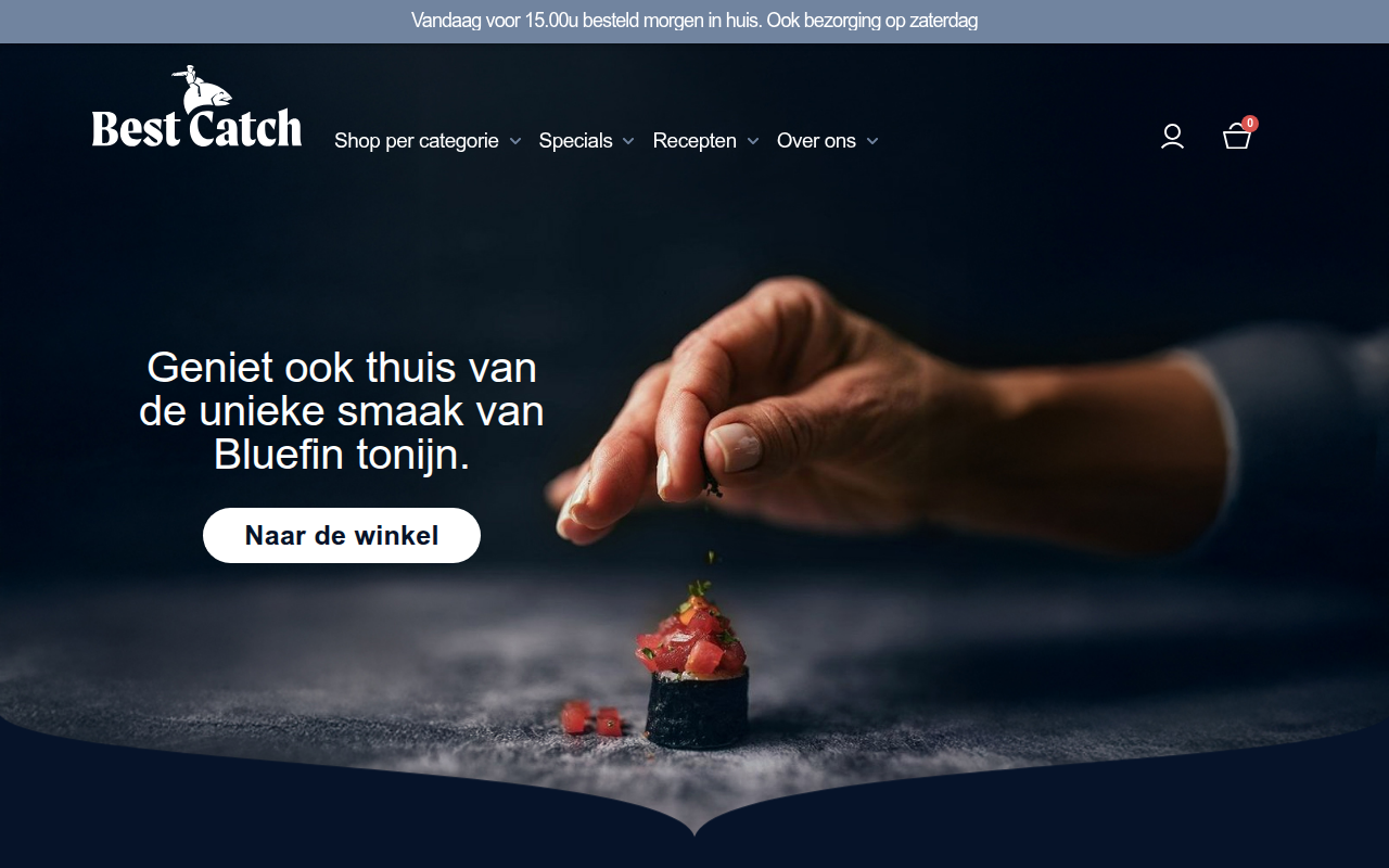 Screenshot van best-catch.nl