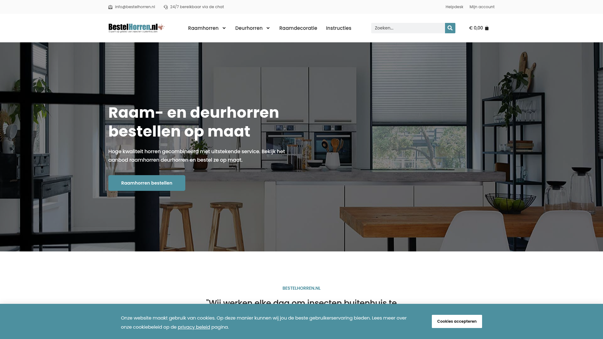 Screenshot van Bestelhorren