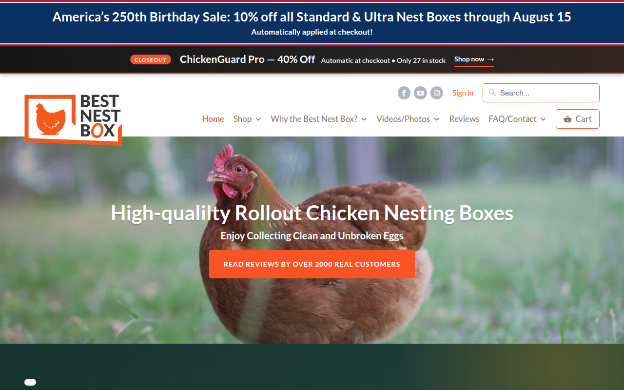 Screenshot van bestnestbox.com