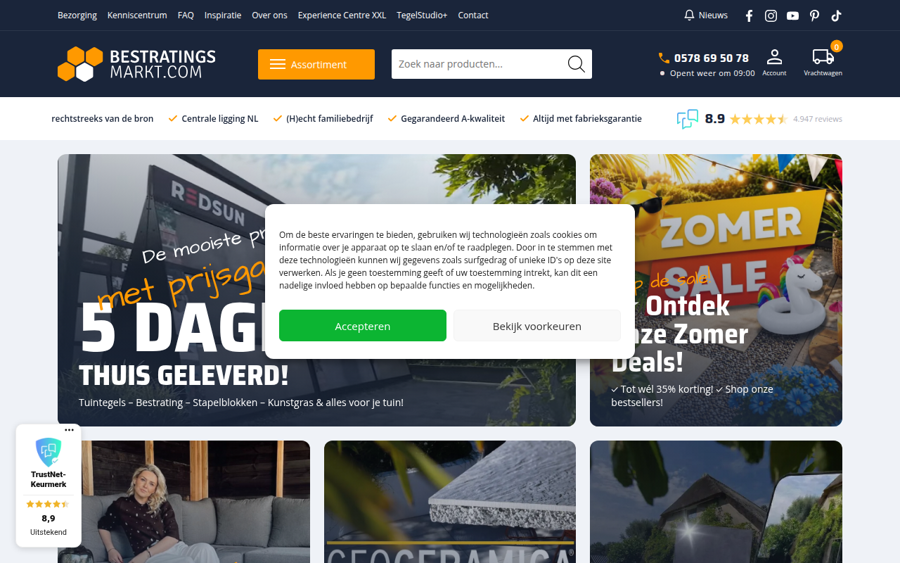 Screenshot van bestratingsmarkt.com
