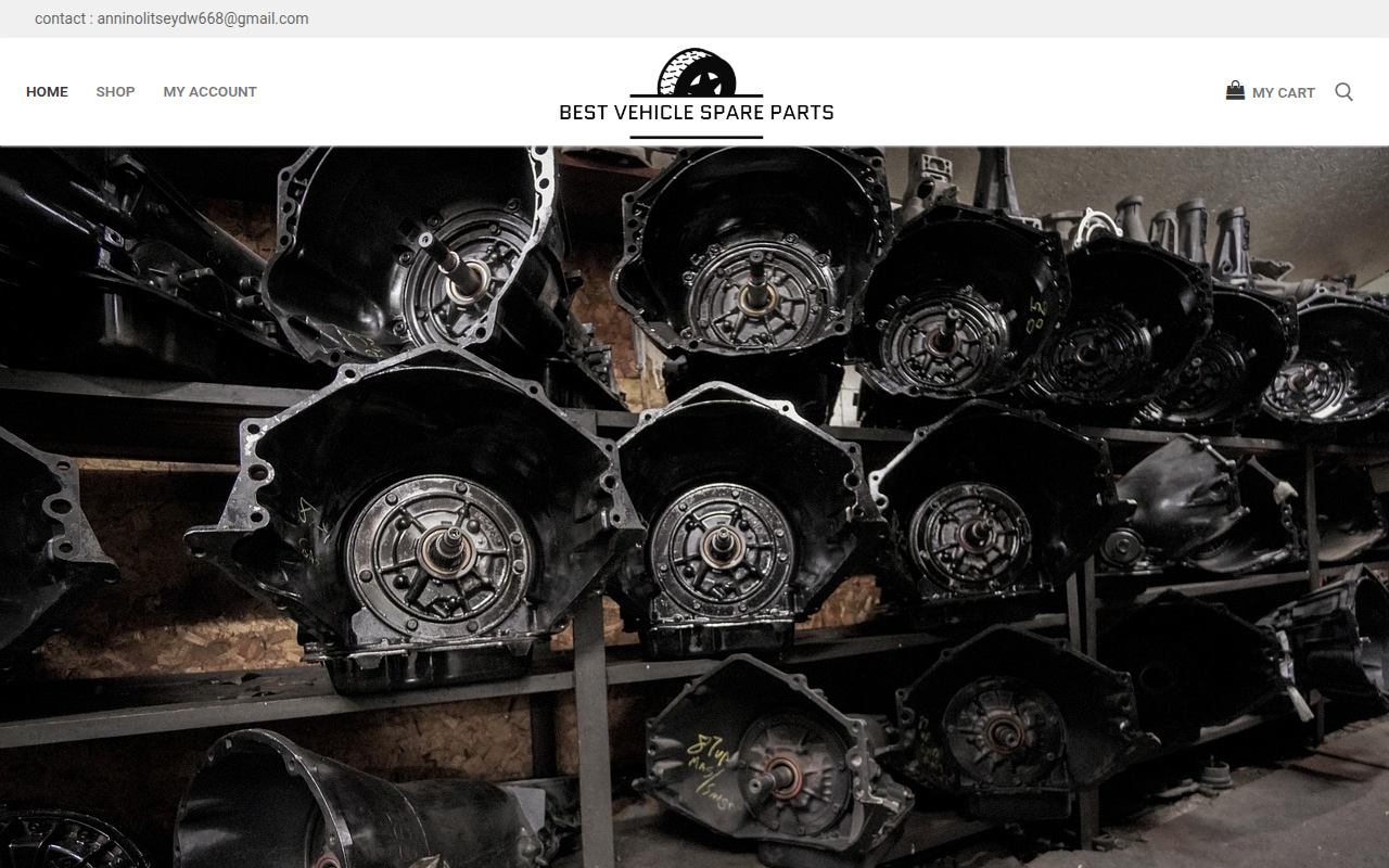 Screenshot van bestvehiclespareparts.com