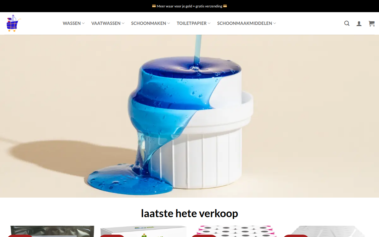 Screenshot van bestwasmiddel.com