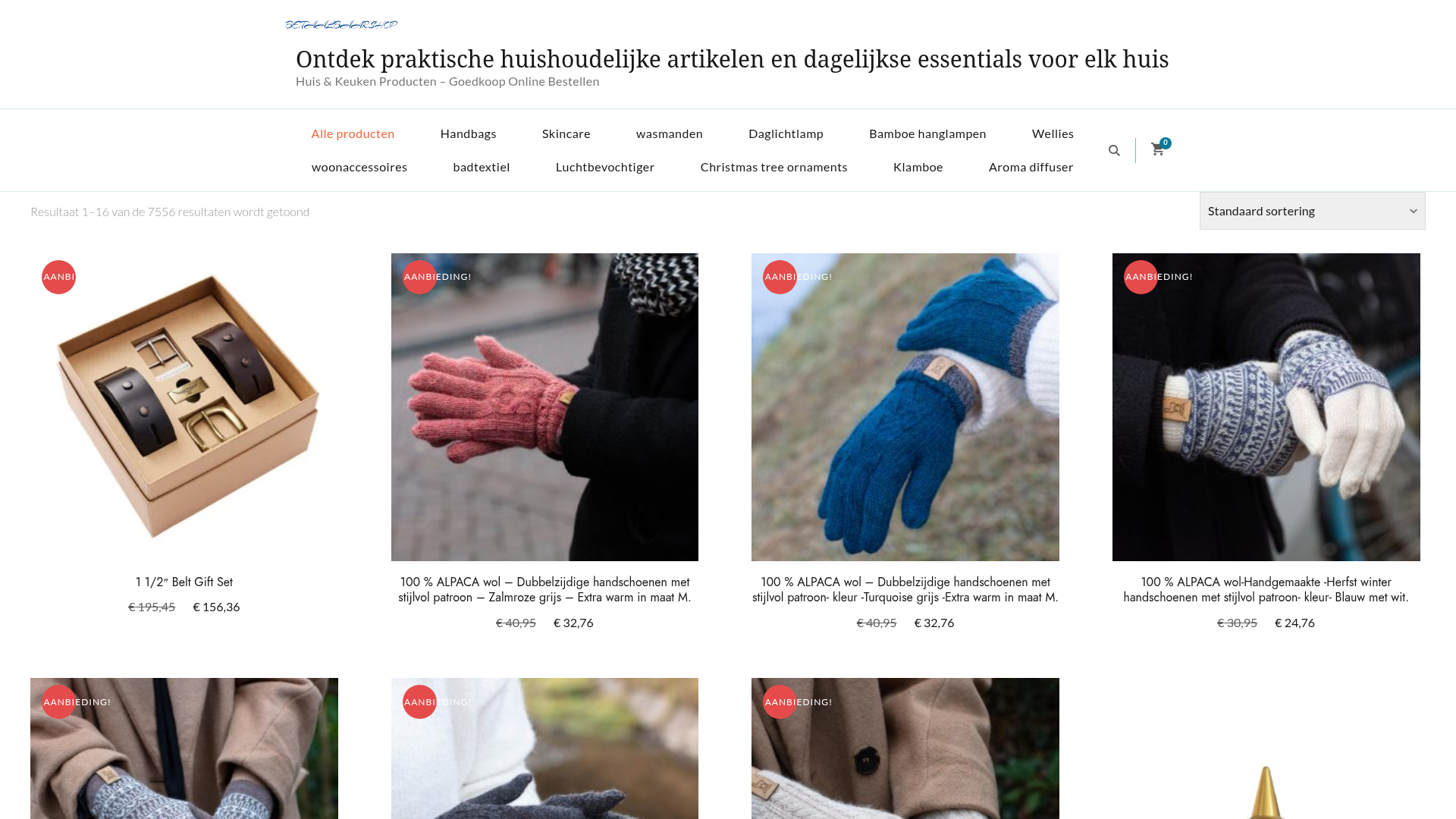 Screenshot van betaalbaarshop.com