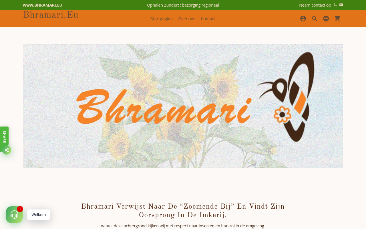 Screenshot van bhramari.eu