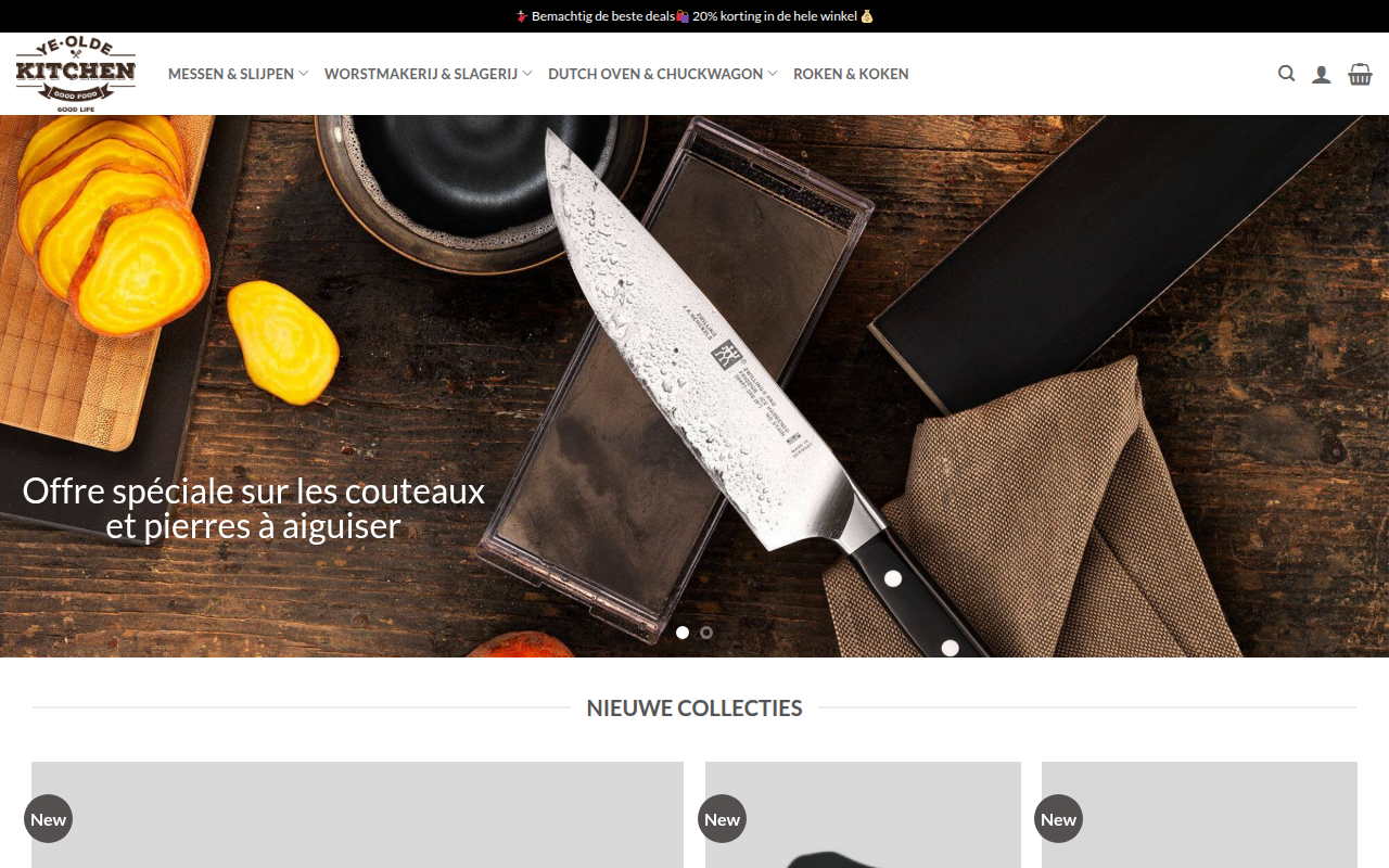 Screenshot van bialettihandwinkel.com