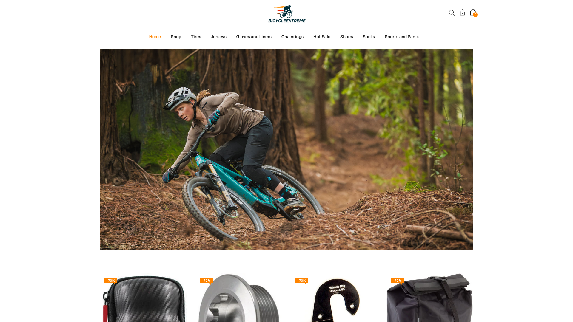 Screenshot van bicycleextreme.com
