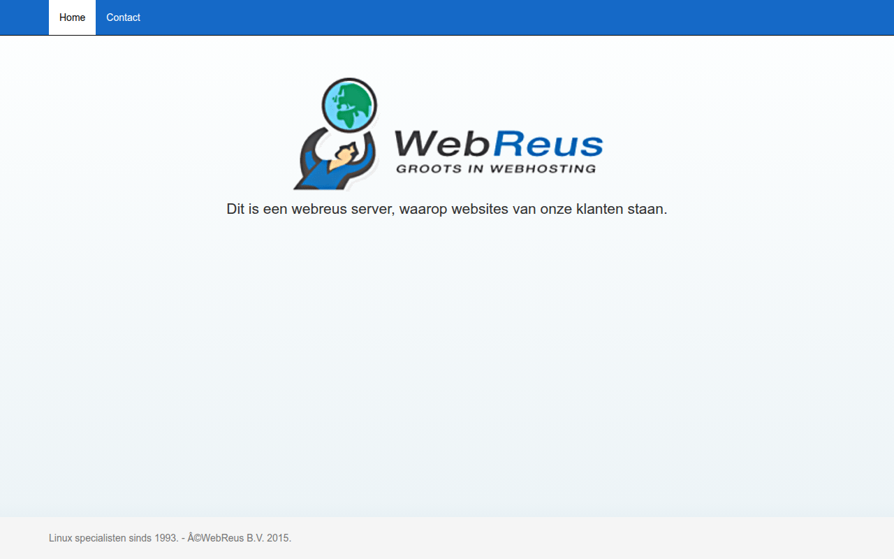 Screenshot van bijdaan.nl