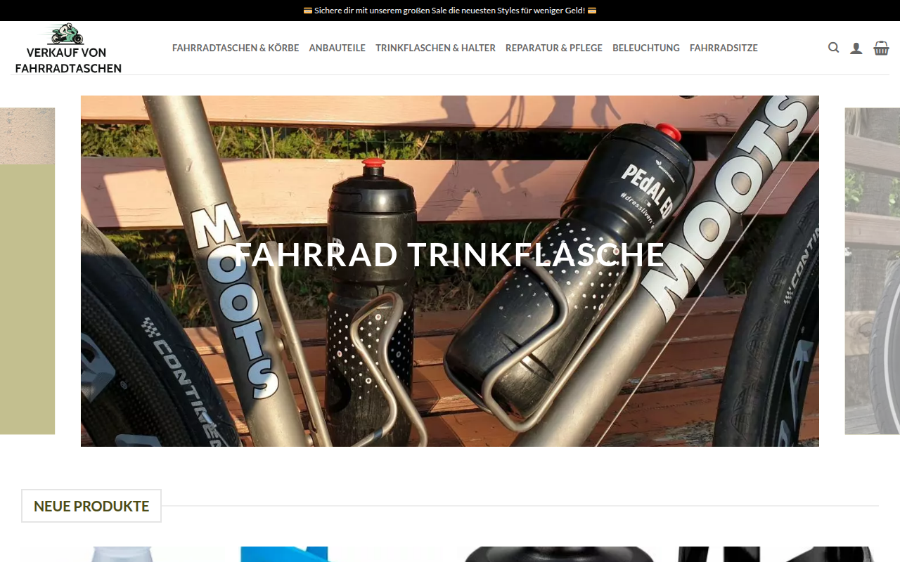 Screenshot van bikelightingde.com