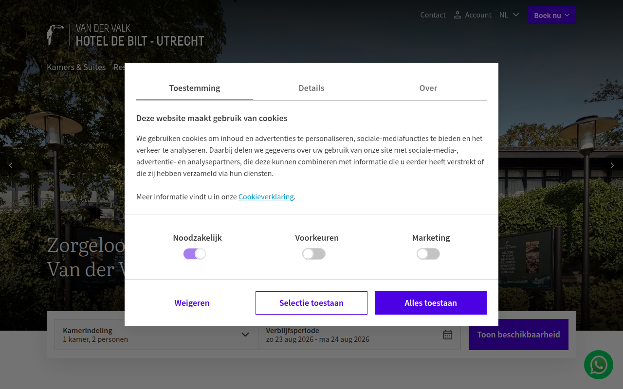 Screenshot van biltschehoek.com