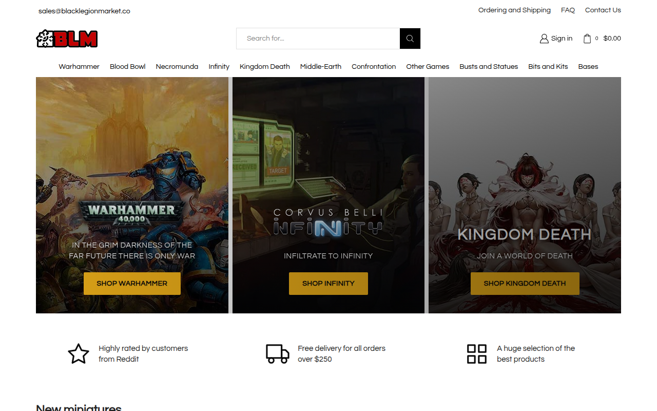 Screenshot van blacklegionmarket.co