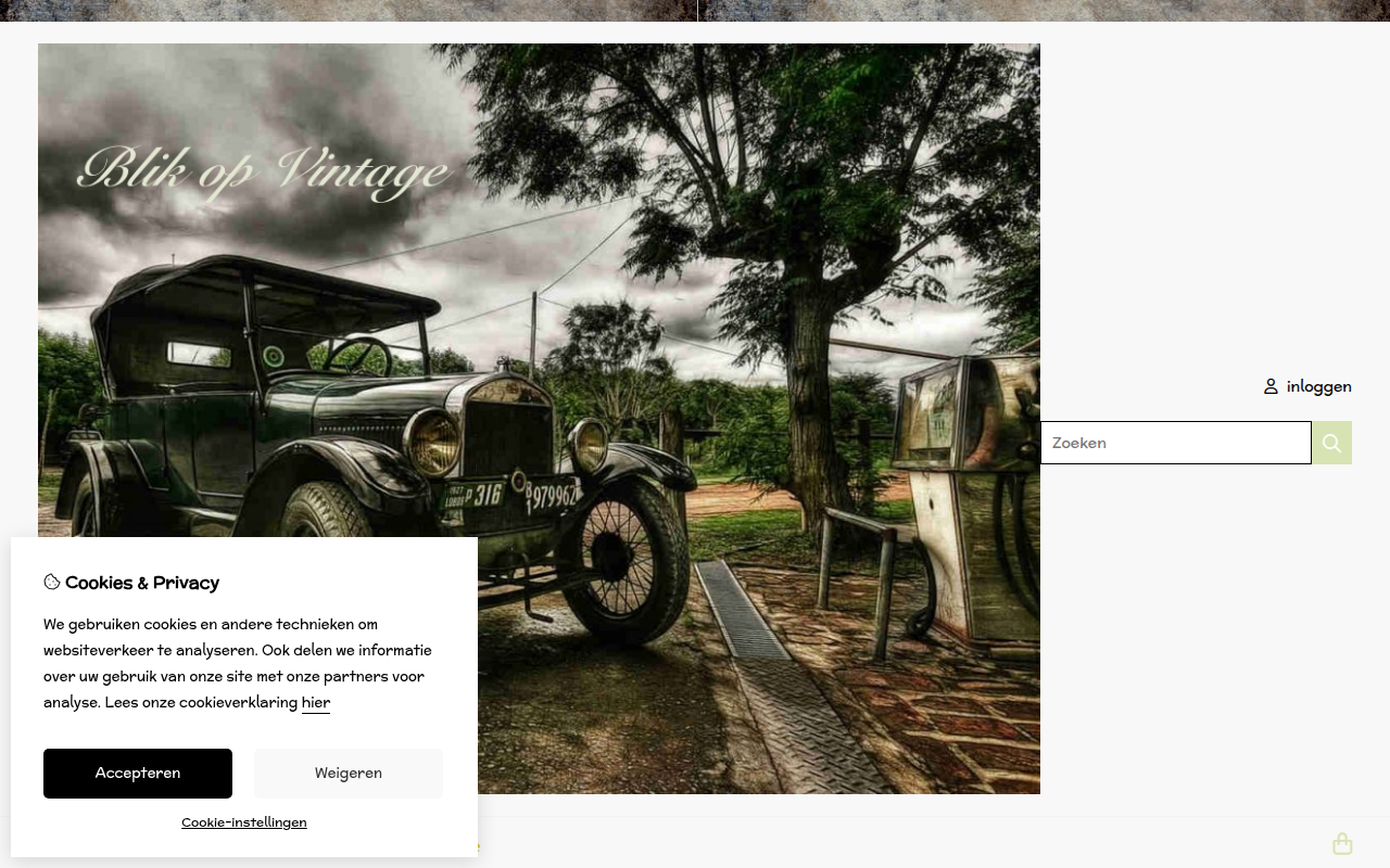 Screenshot van Blikopvintage