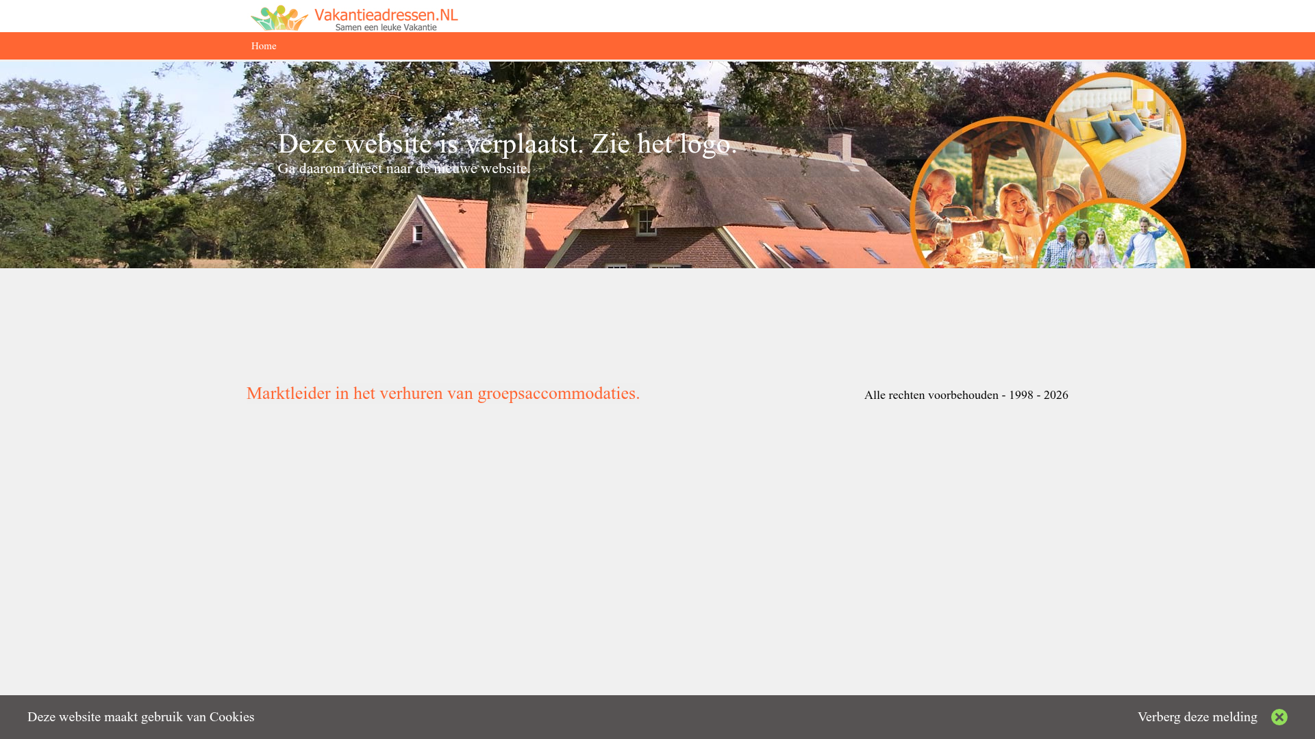 Screenshot van blikvanger.nl