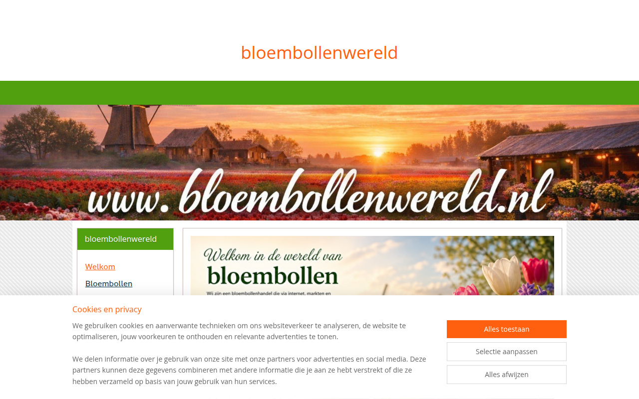 Screenshot van Bloembollenwereld