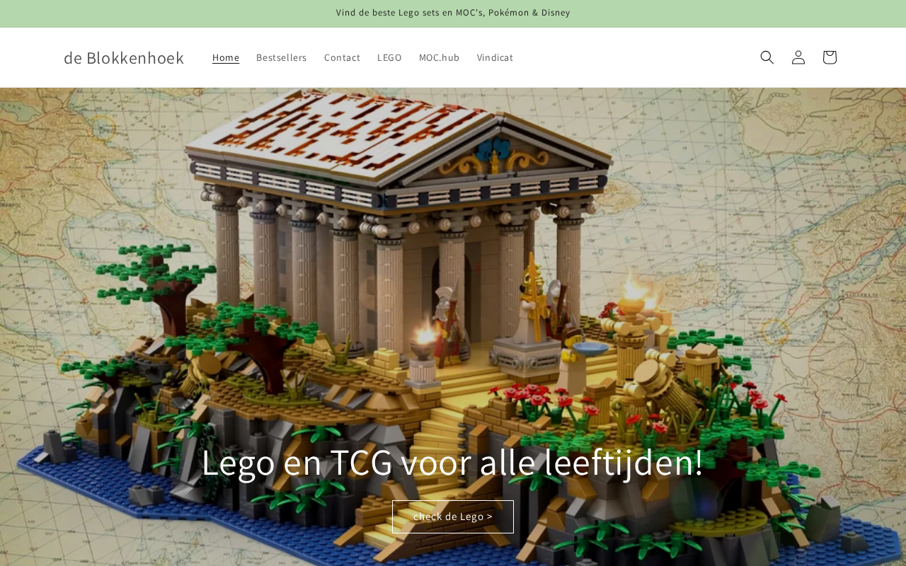 Screenshot van blokkenhoek.nl