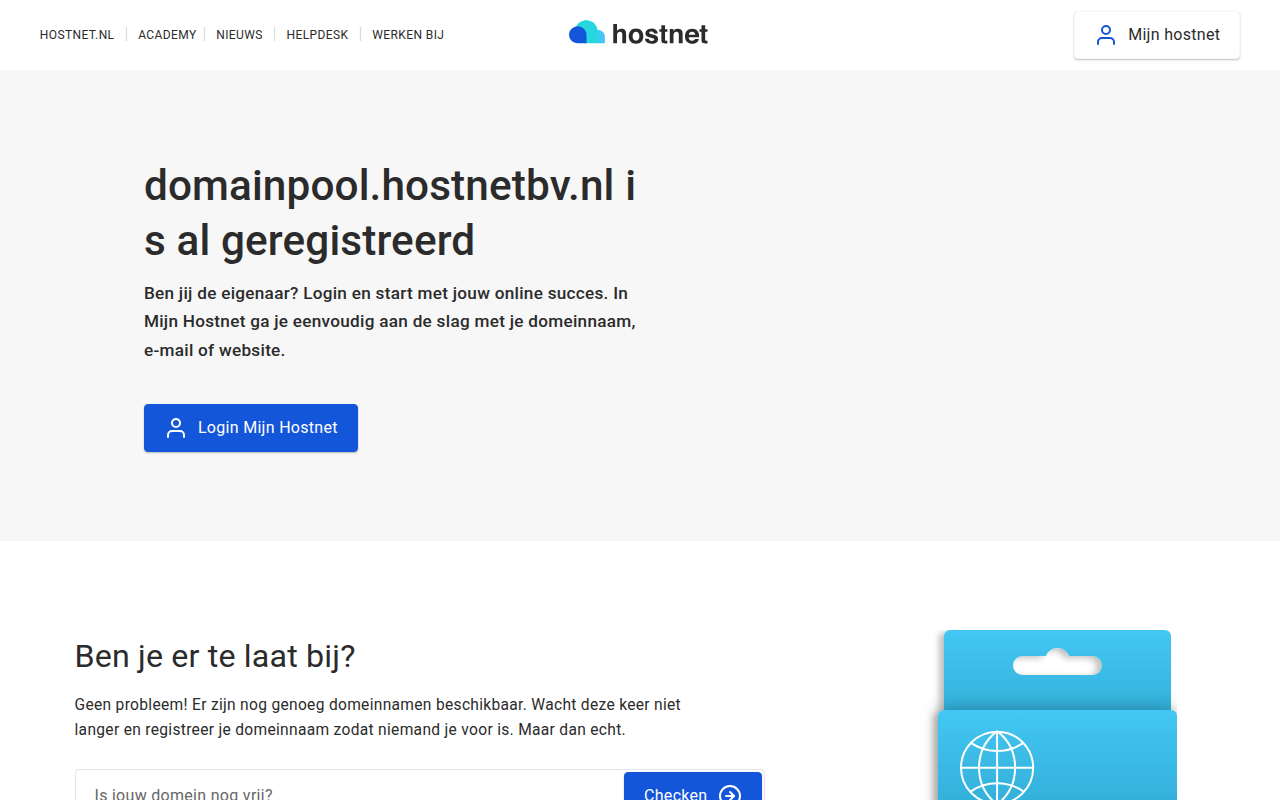 Screenshot van blueskygellak.nl