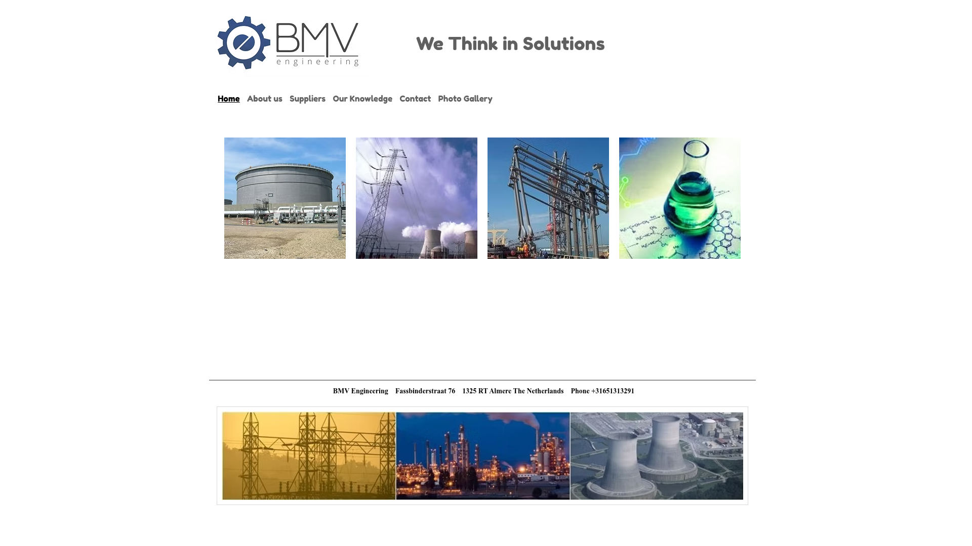 Screenshot van bmv-engineering.com