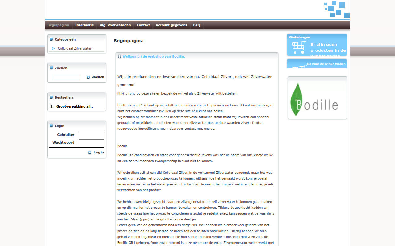 Screenshot van bodille1.biedmeer.nl