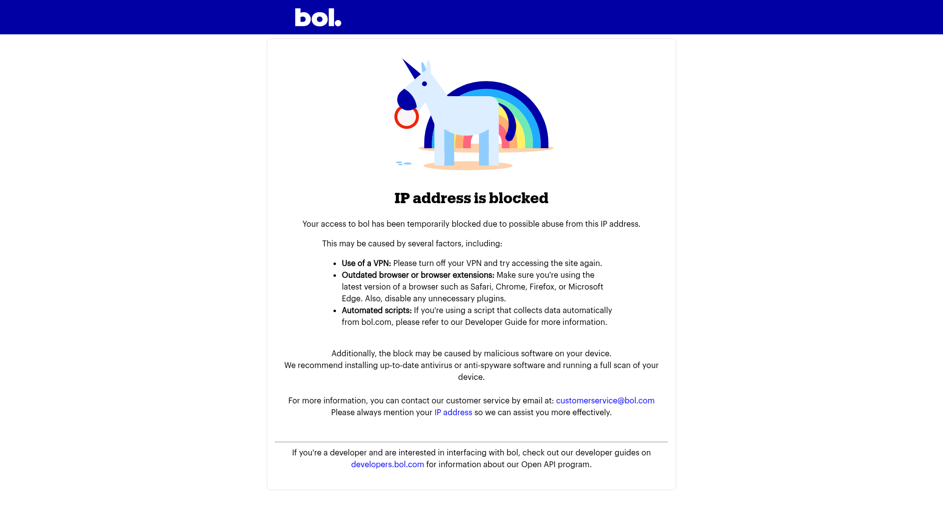 Screenshot van bol.com