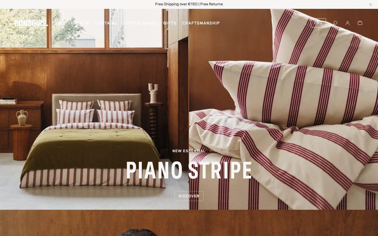 Screenshot van bonsoirs.com