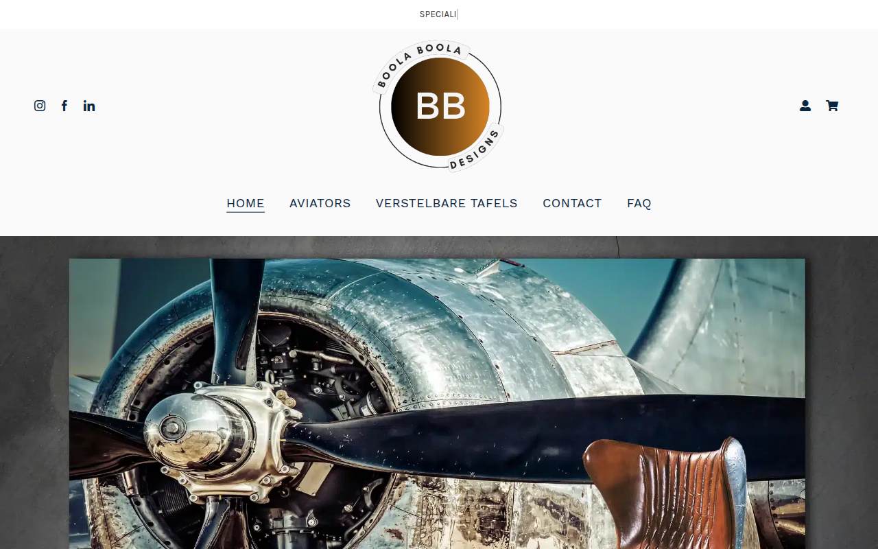 Screenshot van boola-boola.nl