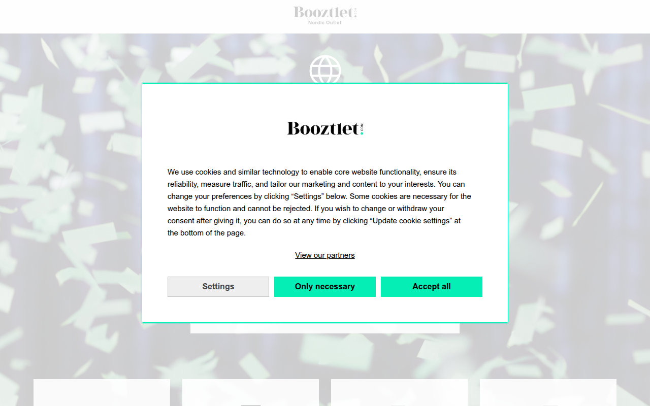 Screenshot van booztlet.com