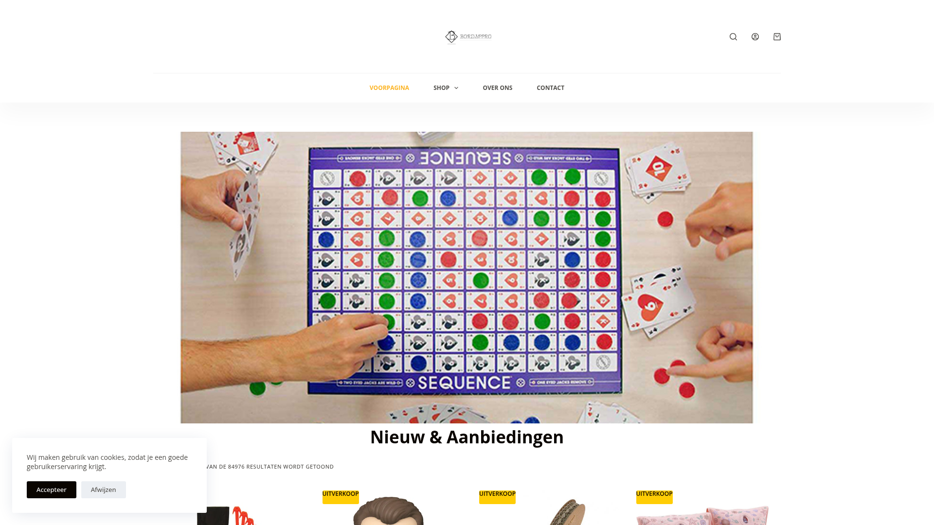 Screenshot van bordsppro.com