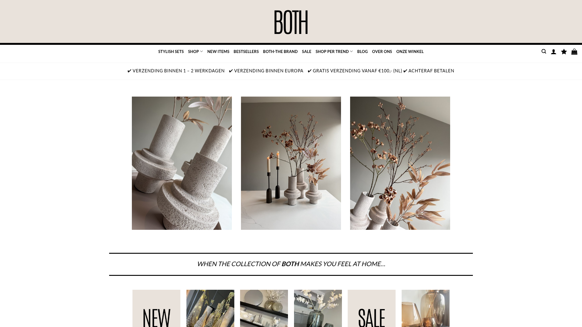 Screenshot van bothstyling.nl