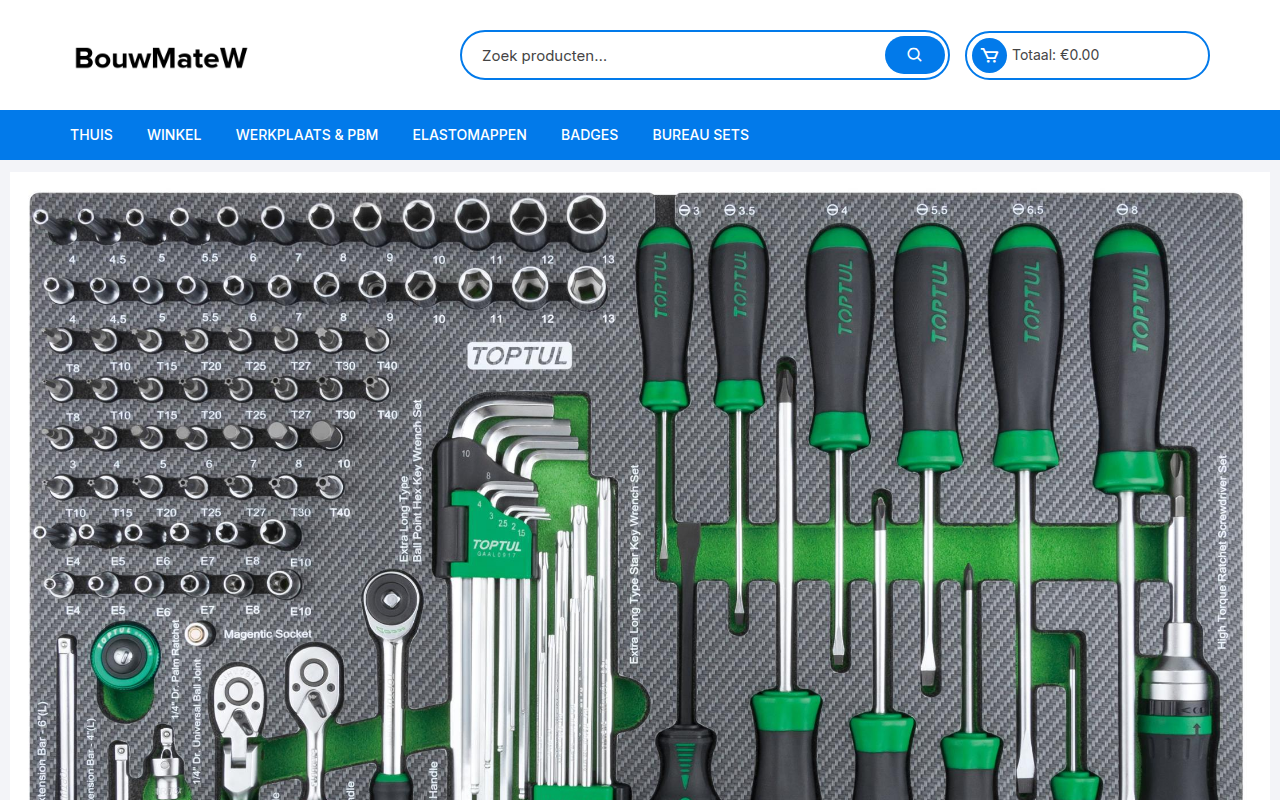 Screenshot van bouwmaterialenwinkel.com