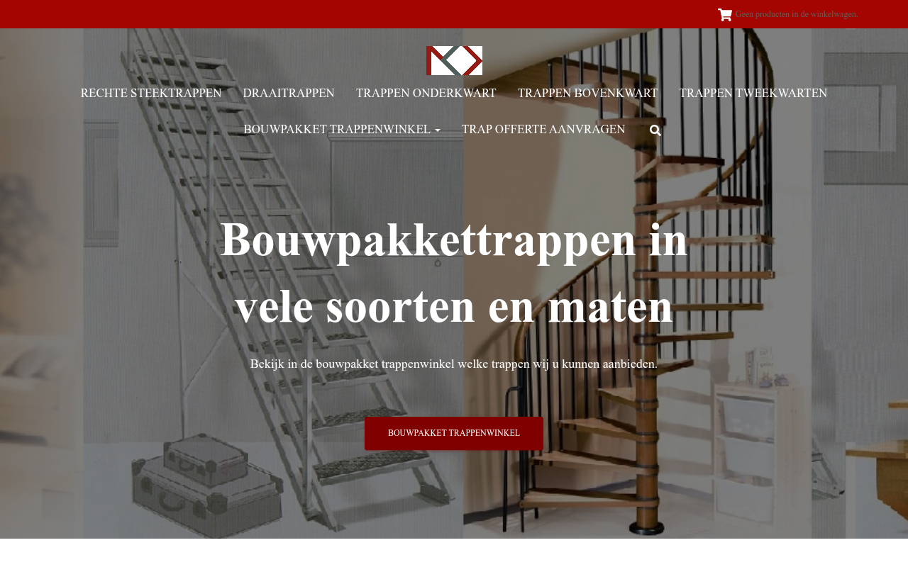 Screenshot van bouwpakkettrappen.nl