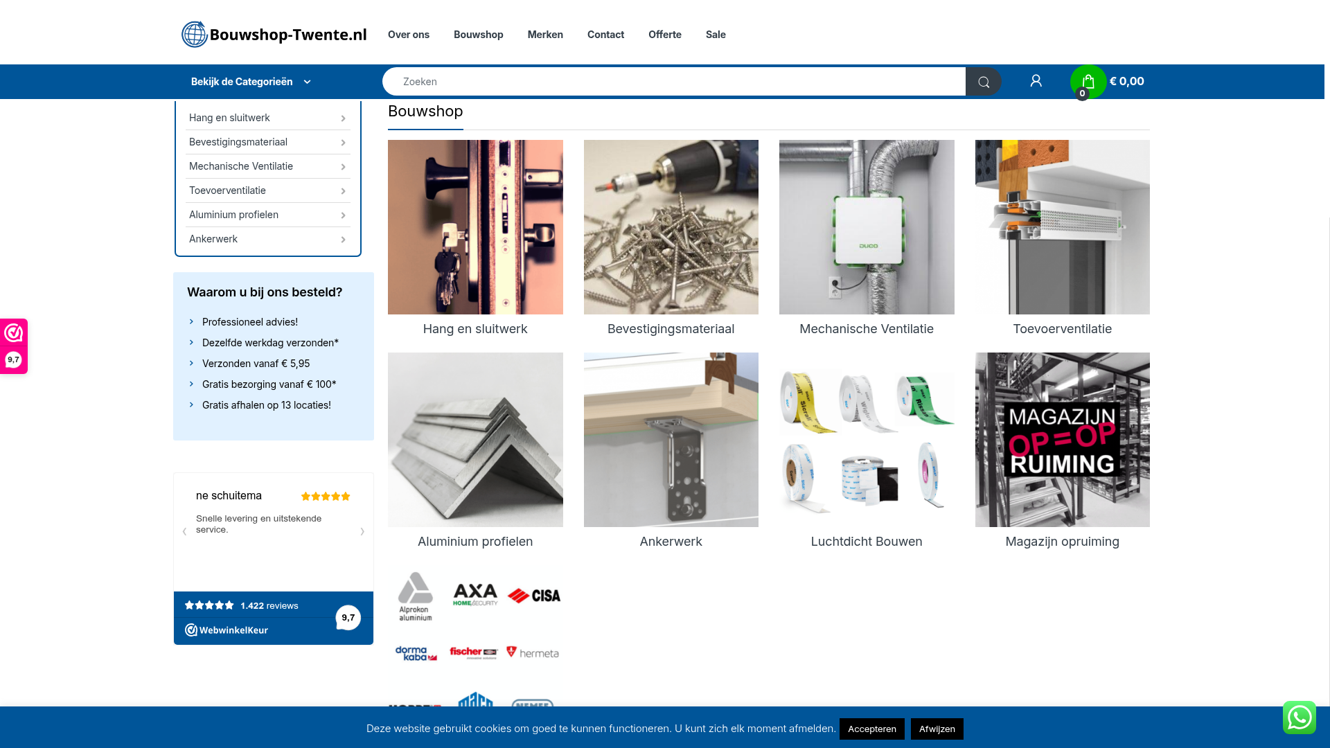 Screenshot van bouwshop-twente.nl
