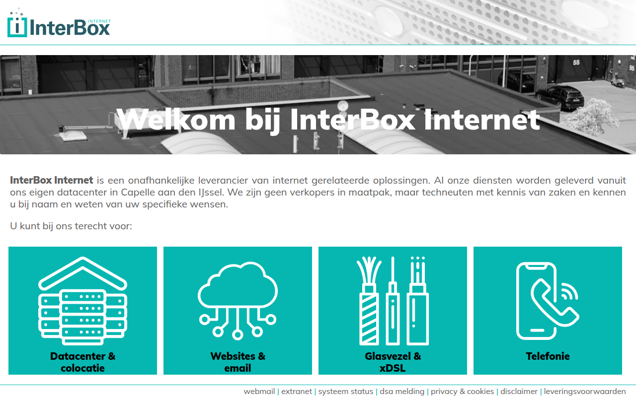 Screenshot van box.nl