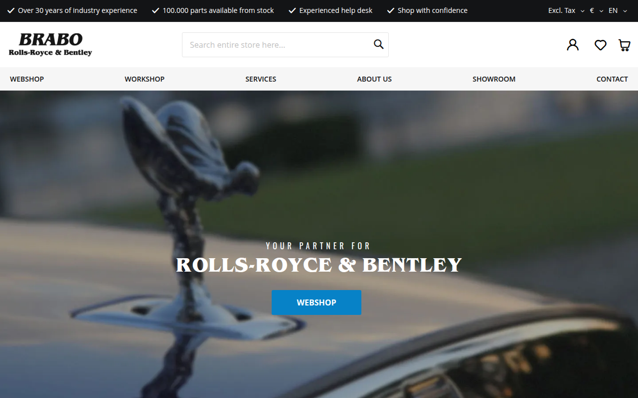 Screenshot van brabocars.com