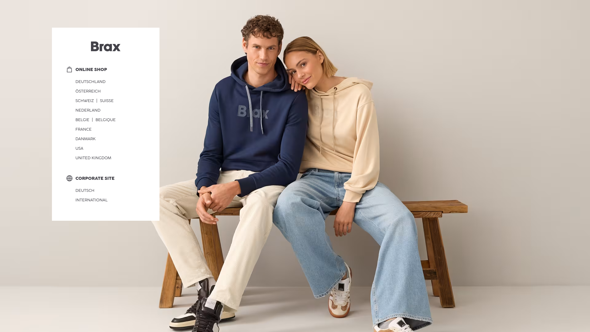 Screenshot van brax.com