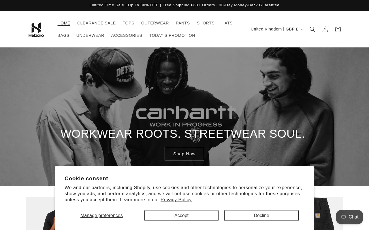 Screenshot van brelqanoflow.shop