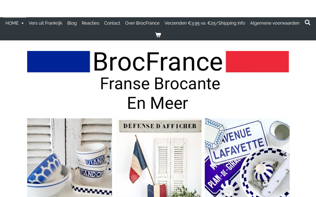 Screenshot van brocfrance.nl