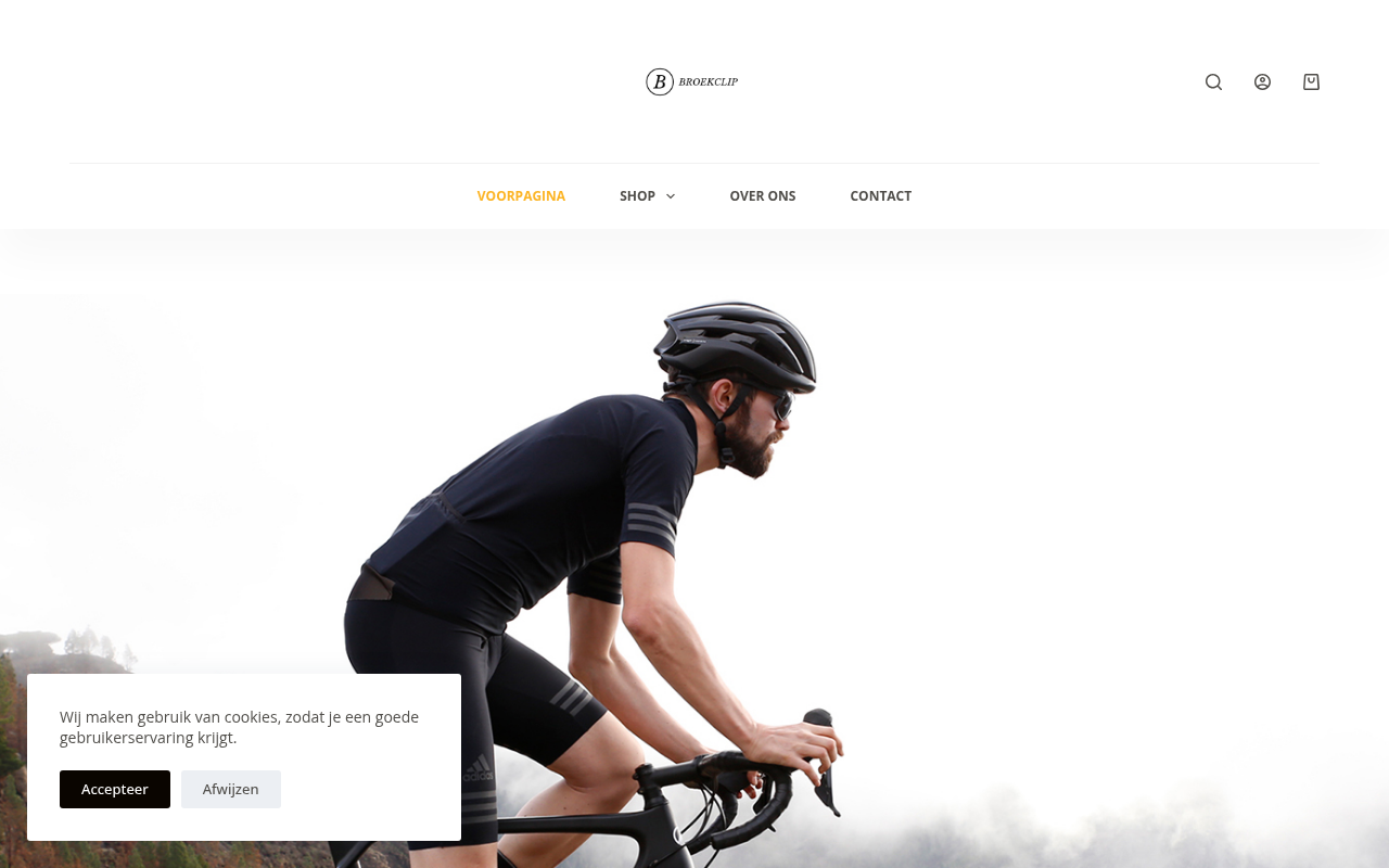 Screenshot van broekclip.com