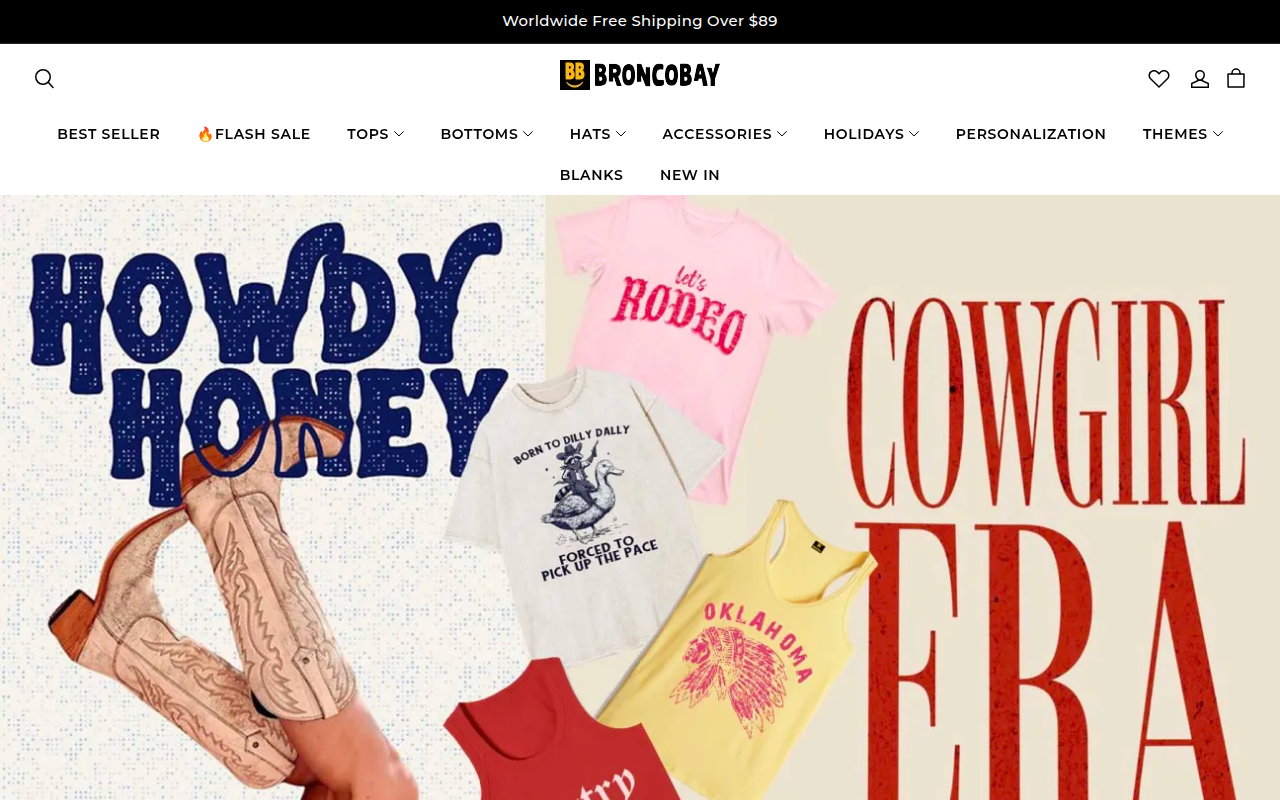 Screenshot van broncobay.com