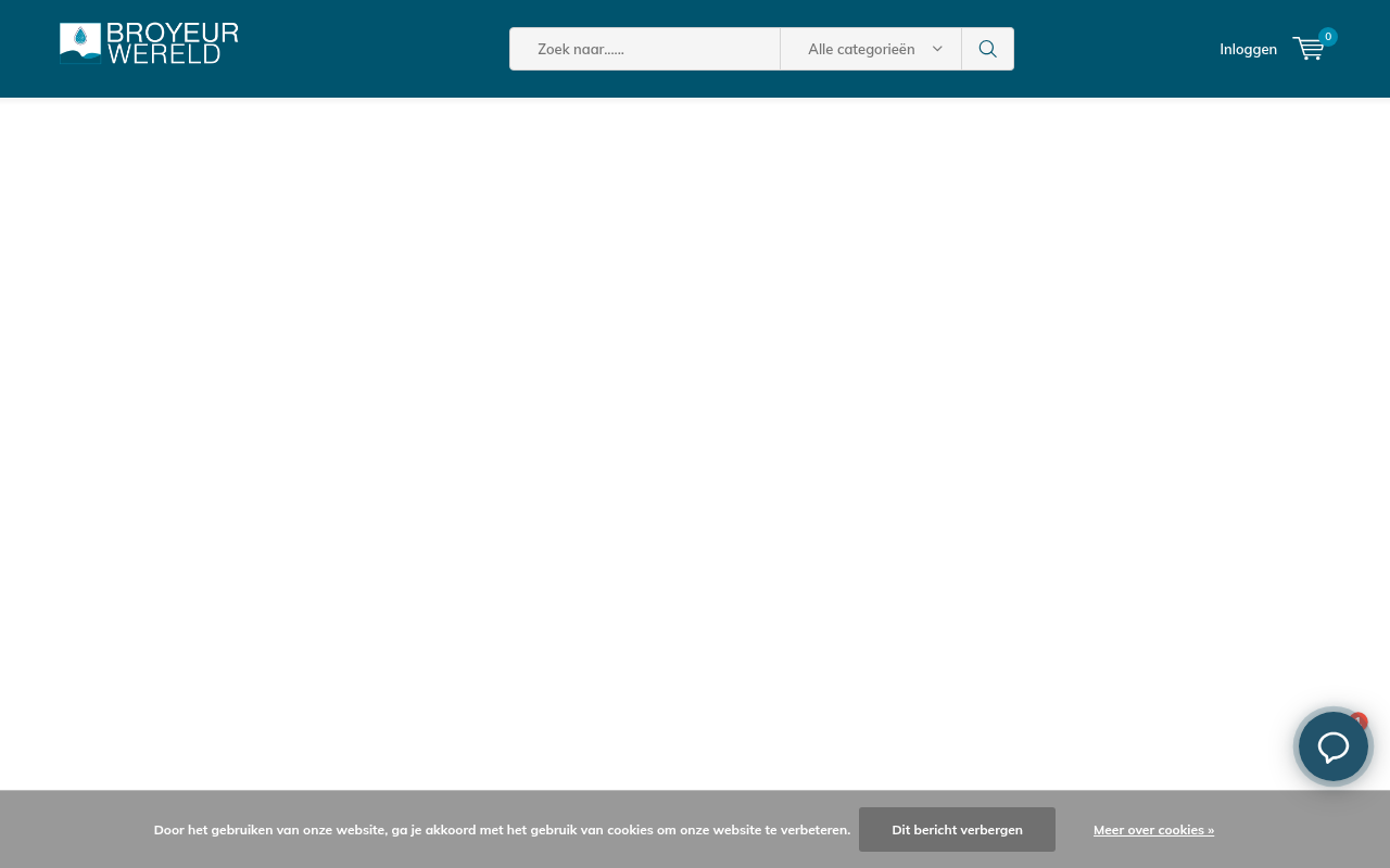 Screenshot van broyeurwereld.nl